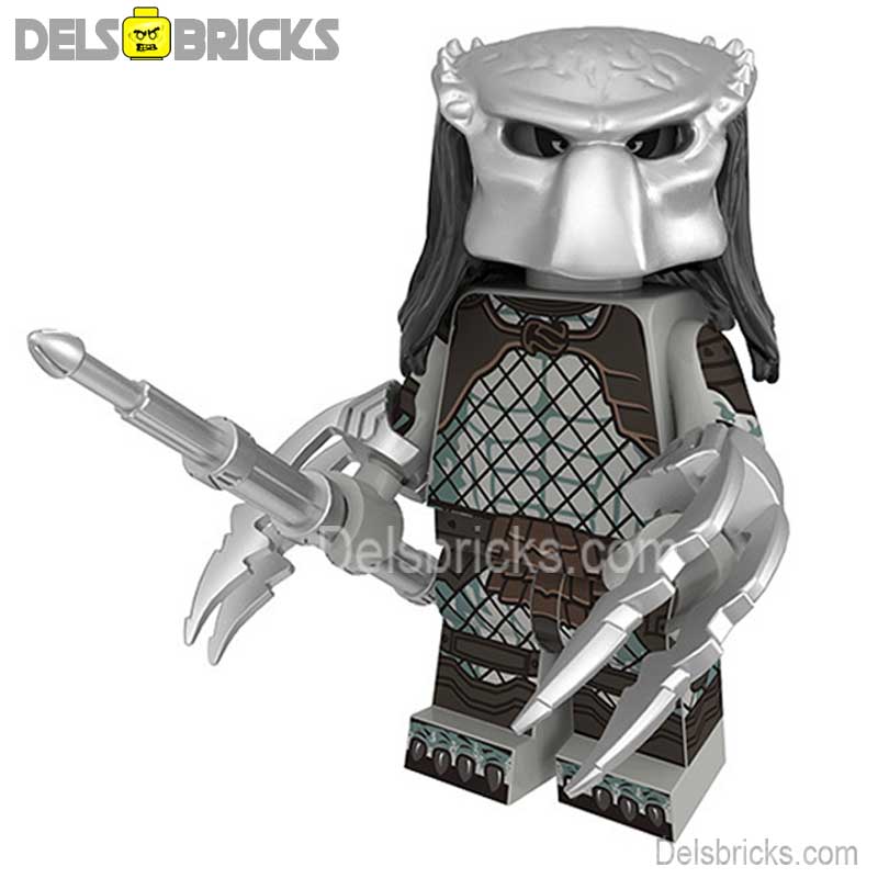 The Predator Yautja tribe set of 6 Lego Minifigures Custom Toys