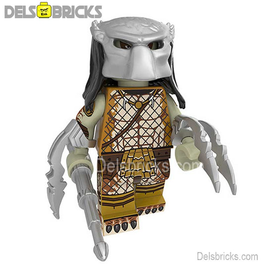 The Predator Brown Yautja Lego Minifigures Custom Toys