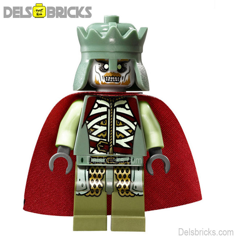 King of the Dead Lord of The Rings Lego Minifigures Custom Toys