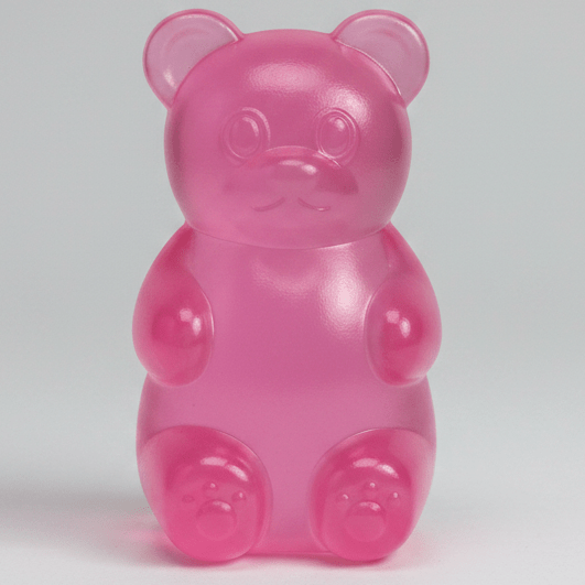 Pink Gummy Bear Squish (Slow - Rising Squish) - DelsBricks Toys & CollectiblesDelsBricks Toys & CollectiblesRalphie's Funhouse