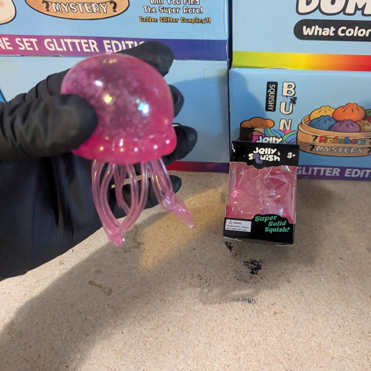 Pink Wannabe Jellysquish Jellyfish (Water Squish) - DelsBricks Toys & CollectiblesDelsBricks Toys & CollectiblesRalphie's Funhouse