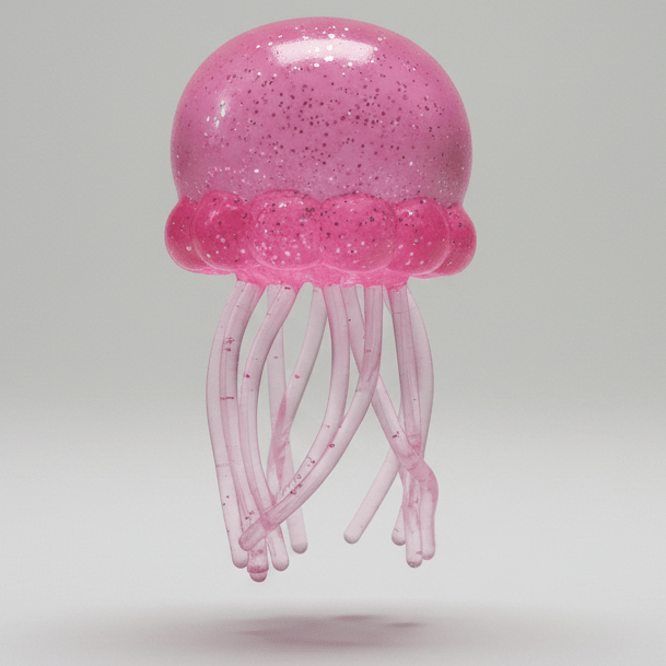 Pink Wannabe Jellysquish Jellyfish (Water Squish) - DelsBricks Toys & CollectiblesDelsBricks Toys & CollectiblesRalphie's Funhouse