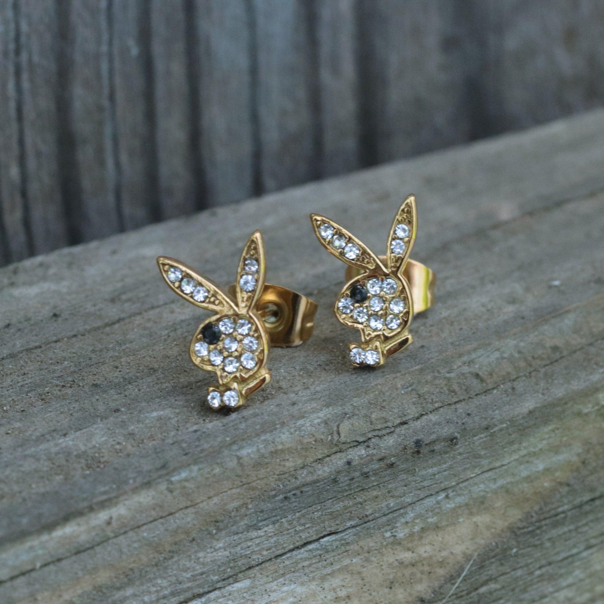 Playboy™ Gem Stud Earrings - DelsBricks Toys & CollectiblesEARRINGDelsBricks Toys & CollectiblesMISTERVERSE