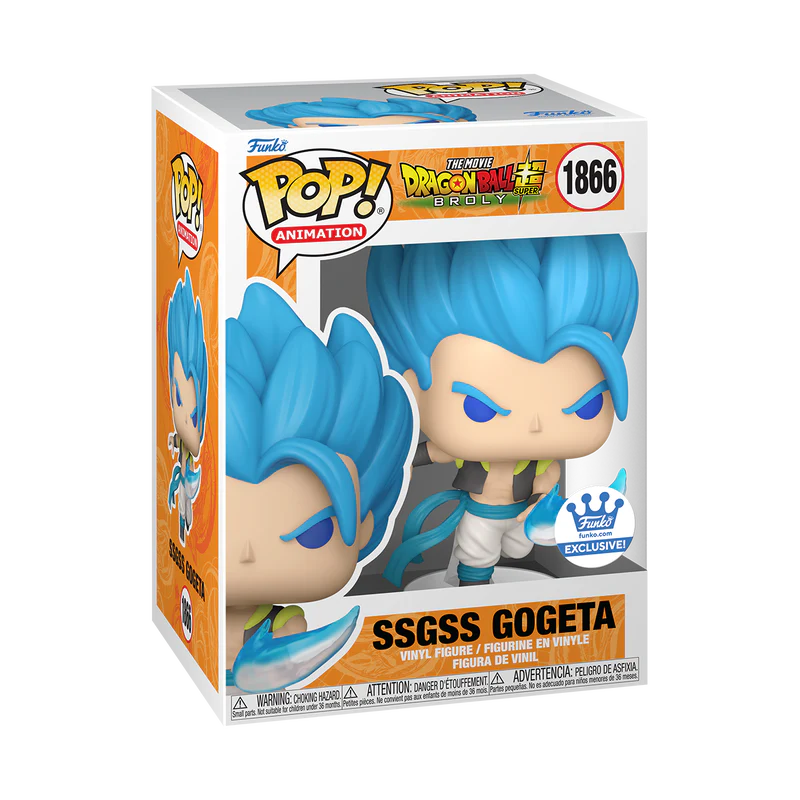 POP! Animation: Dragon Ball Super - SSGSS Gogeta Common Funko Shop Exclusive - DelsBricks Toys & CollectiblesDelsBricks Toys & CollectiblesRalphie's Funhouse