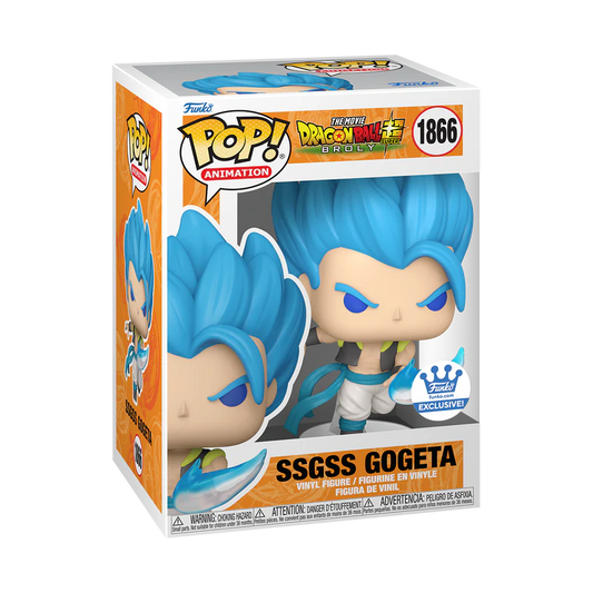 POP! Animation: Dragon Ball Super - SSGSS Gogeta Common Funko Shop Exclusive - DelsBricks Toys & CollectiblesDelsBricks Toys & CollectiblesRalphie's Funhouse