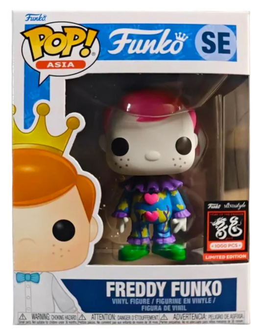 Pop! Asia (Mindstyle Mission Control) - LE1000 Freddy Funko as Love Combrat (Blacklight) - DelsBricks Toys & CollectiblesDelsBricks Toys & CollectiblesRalphie's Funhouse