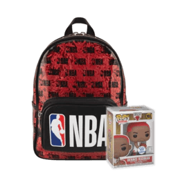 Pop & Bag Set: NBA Stadium Bag & POP! Dennis Rodman - DelsBricks Toys & CollectiblesDelsBricks Toys & CollectiblesRalphie's Funhouse