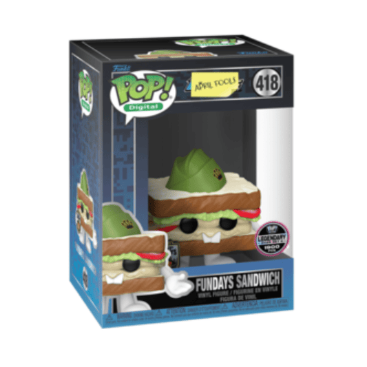Pop! Digital April Fools Series 3 Fundays Sandwich NFT Legendary 418 LE1900 - DelsBricks Toys & CollectiblesDelsBricks Toys & CollectiblesRalphie's Funhouse