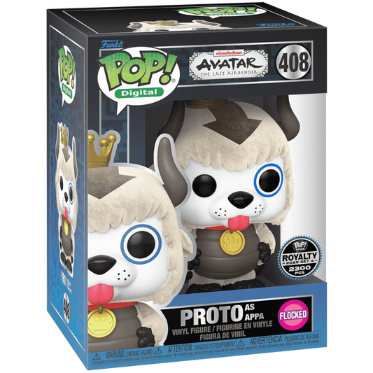 Pop! Digital Avatar Legends x Funko: Proto As Appa Flocked (NFT Royalty) 408 LE2300 - DelsBricks Toys & CollectiblesDelsBricks Toys & CollectiblesRalphie's Funhouse