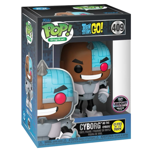 Pop! Digital Teen Titans Go! Cyborg As The Cyborg NFT Legendary 409 LE1900 - DelsBricks Toys & CollectiblesDelsBricks Toys & CollectiblesRalphie's Funhouse