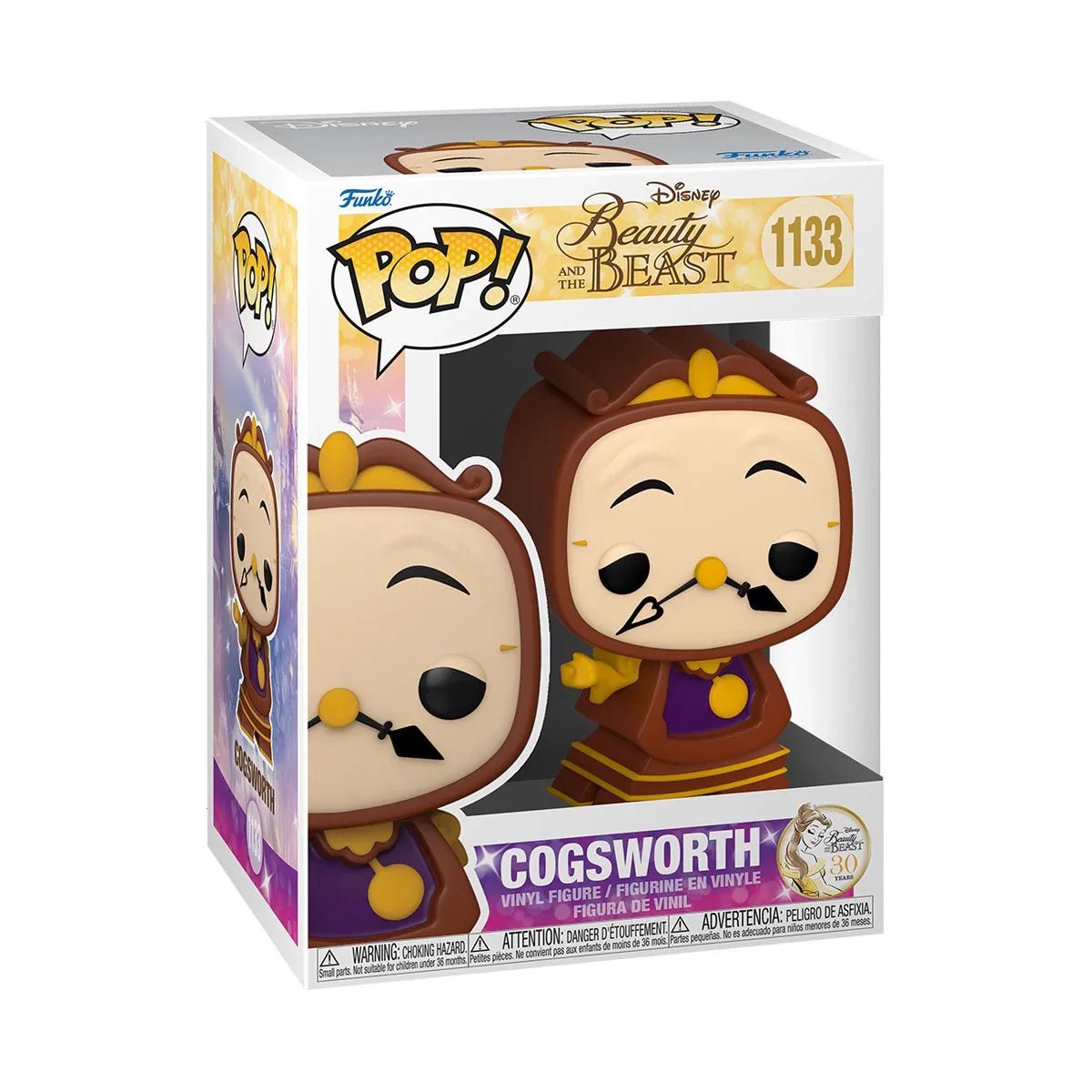 POP! Disney: Beauty & Beast - Cogsworth - DelsBricks MinifiguresDelsBricks MinifiguresTHE MIGHTY HOBBY SHOP