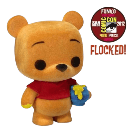 Pop! Disney: Winnie the Pooh (Flocked) 32 SDCC LE480 PSA 7.0 Graded and Encapsulated - DelsBricks Toys & CollectiblesDelsBricks Toys & CollectiblesRalphie's Funhouse