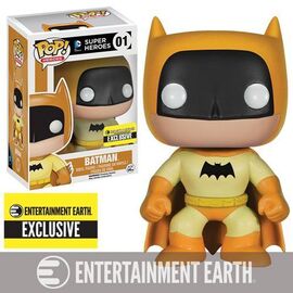 Pop! Heroes: DC - Batman (Rainbow - Yellow) Entertainment Earth Exclusive - DelsBricks Toys & CollectiblesDelsBricks Toys & CollectiblesRalphie's Funhouse