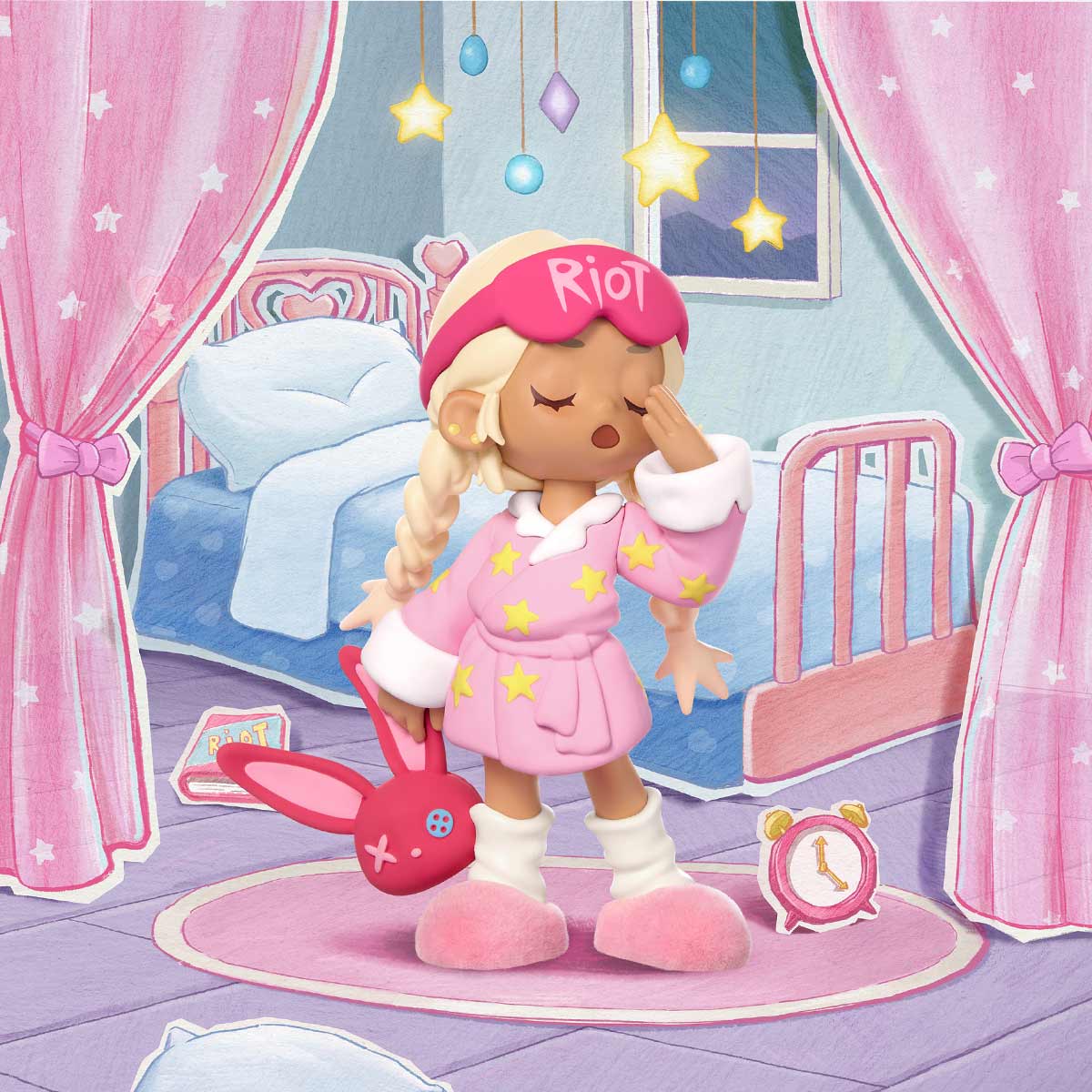 POP MART Lil Peach Riot Sleepover Series Blind Box Figure - DelsBricks Toys & CollectiblesCollectible FiguresDelsBricks Toys & CollectiblesSuper Anime Store