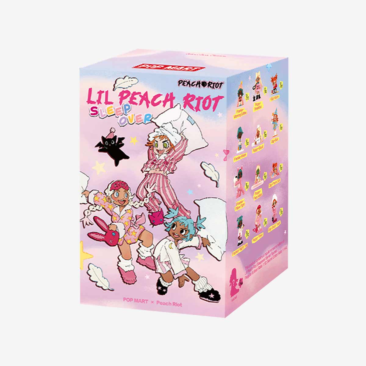 POP MART Lil Peach Riot Sleepover Series Blind Box Figure - DelsBricks Toys & CollectiblesCollectible FiguresDelsBricks Toys & CollectiblesSuper Anime Store