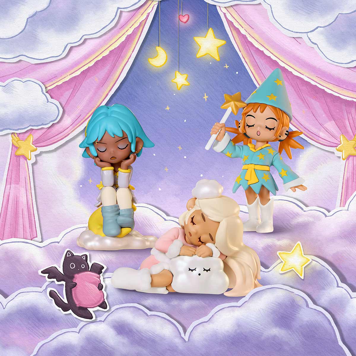 POP MART Lil Peach Riot Sleepover Series Blind Box Figure - DelsBricks Toys & CollectiblesCollectible FiguresDelsBricks Toys & CollectiblesSuper Anime Store