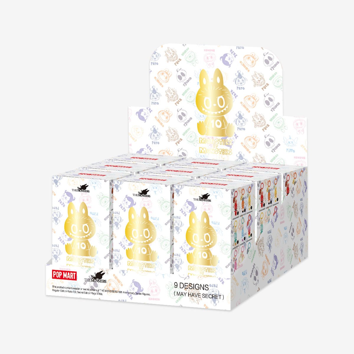 POP MART The Monsters 10th Anniversary Series Blind Box Figure - DelsBricks Toys & CollectiblesCollectible FiguresDelsBricks Toys & CollectiblesSuper Anime Store