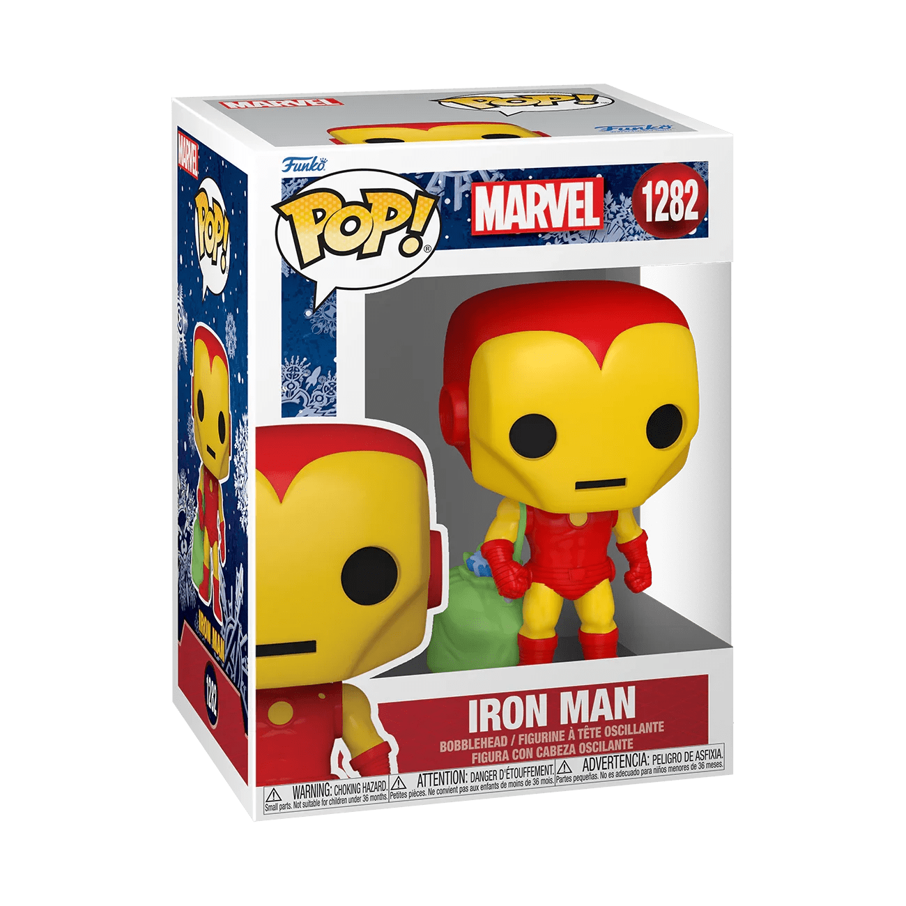 POP! Marvel: Holiday - Iron Man w/ Bag - DelsBricks MinifiguresPop!DelsBricks MinifiguresTHE MIGHTY HOBBY SHOP