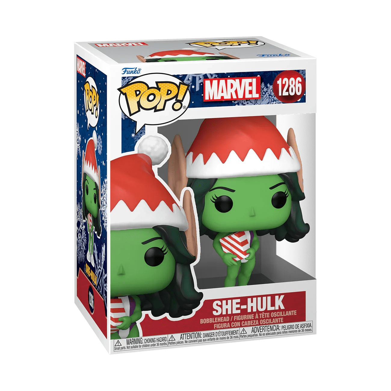 POP! Marvel: Holiday - She - Hulk - DelsBricks MinifiguresPop!DelsBricks MinifiguresTHE MIGHTY HOBBY SHOP