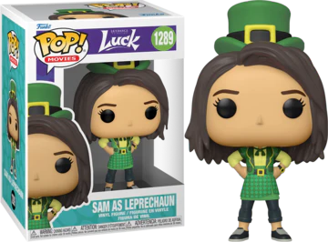 Pop! Movies: Luck - Sam As Leprechaun Common - DelsBricks Toys & CollectiblesDelsBricks Toys & CollectiblesRalphie's Funhouse