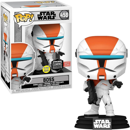 POP! Star Wars: Republic Commando - Boss (Glow) Vinyl Figure - DelsBricks Toys & CollectiblesDelsBricks Toys & CollectiblesRalphie's Funhouse
