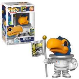 Pop! Vinyl: Funko Originals - Toucan (Astronaut) (White) [Summer Convention] - DelsBricks Toys & CollectiblesDelsBricks Toys & CollectiblesRalphie's Funhouse