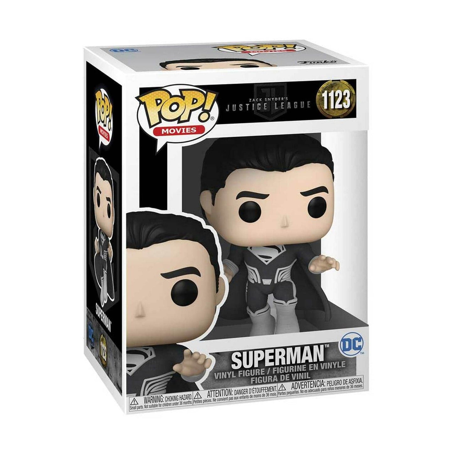 DC™ Zack Snyder's Justice League Superman Black Suit Pop! - 3¾"