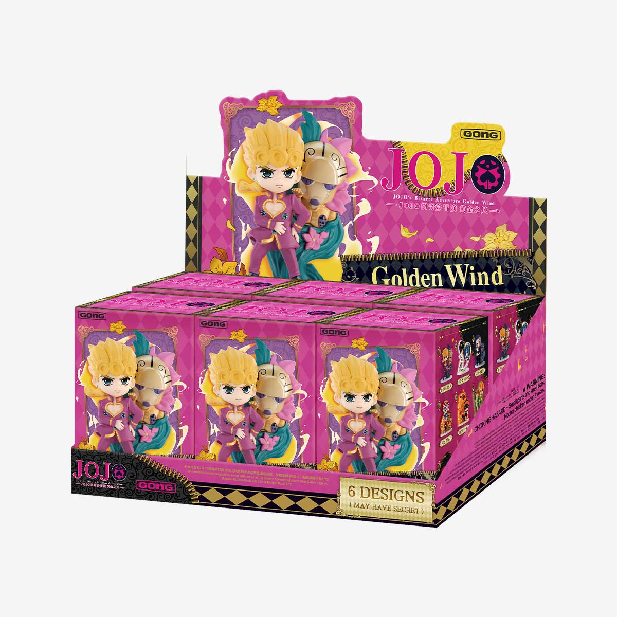 POPMART JoJo's Bizarre Adventure Golden Wind Series Figures Blind Box - DelsBricks Toys & CollectiblesFigureDelsBricks Toys & CollectiblesSuper Anime Store