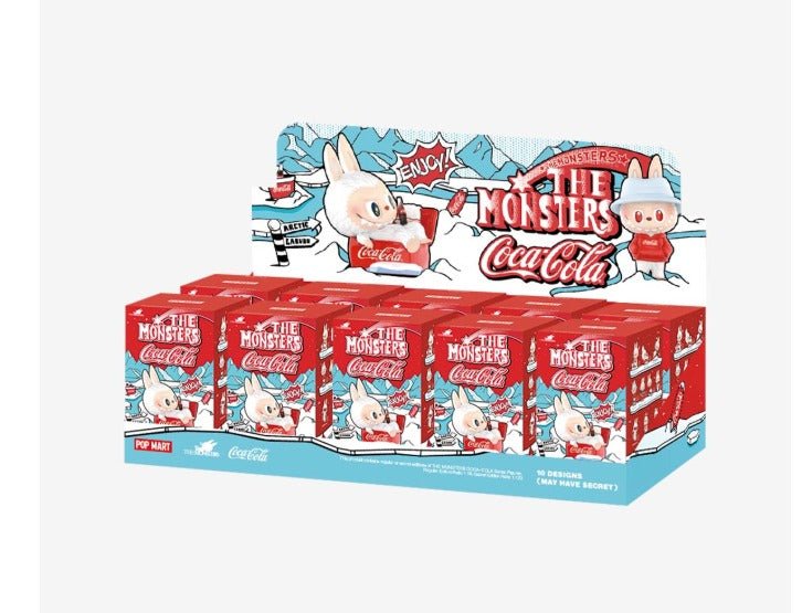 POPMart Labubu THE MONSTERS Coca - Cola Series Blind Box - Designer Toy Collectible Figure - DelsBricks Toys & CollectiblesFigureDelsBricks Toys & CollectiblesSuper Anime Store