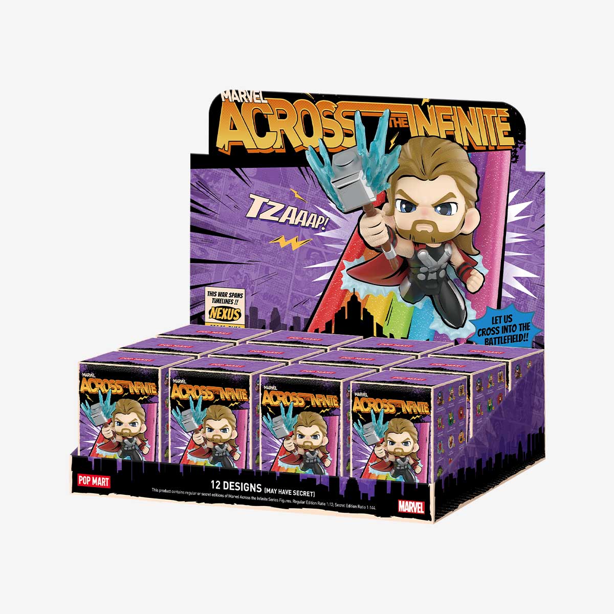 POPMART Marvel Across the Infinite Series Figures Blind Box - DelsBricks Toys & CollectiblesKeychainDelsBricks Toys & CollectiblesSuper Anime Store