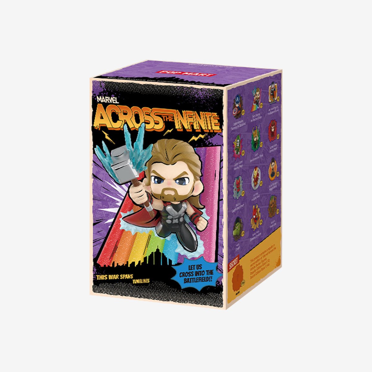 POPMART Marvel Across the Infinite Series Figures Blind Box - DelsBricks Toys & CollectiblesKeychainDelsBricks Toys & CollectiblesSuper Anime Store