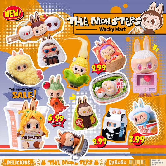 POPMart THE MONSTERS Wacky Mart Series Blind Box - LABUBU Designer Toy Collectible Figure - DelsBricks Toys & CollectiblesFigureDelsBricks Toys & CollectiblesSuper Anime Store