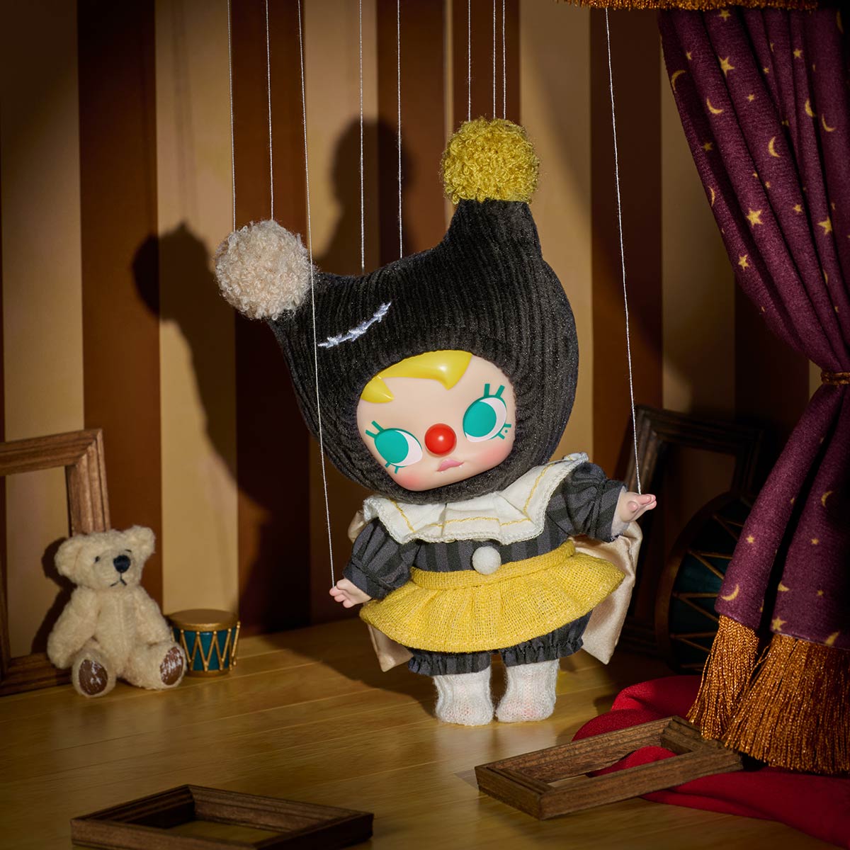 POPMART WHY SO SERIOUS Series Vinyl Plush Pendant Blind Box - Designer Toy - DelsBricks Toys & CollectiblesPlushDelsBricks Toys & CollectiblesSuper Anime Store