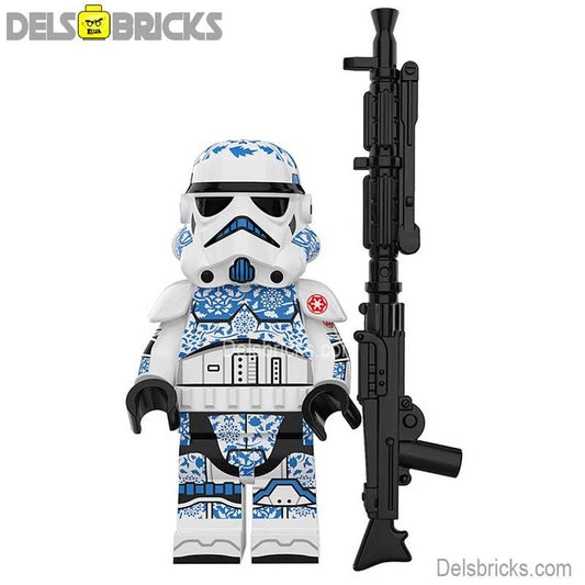 Porcelain Stormtrooper Lego Star Wars Minifigures - DelsBricks MinifiguresLego Star Wars MinifiguresDelsBricks MinifiguresDelsbricks.com