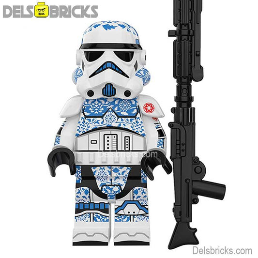 Porcelain Stormtrooper Lego Star Wars Minifigures - DelsBricks MinifiguresLego Star Wars MinifiguresDelsBricks MinifiguresDelsbricks.com