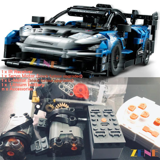 Power Functions Kit for McLaren Senna GTR 42123 - DelsBricks Toys & CollectiblesLEGO Technic Motorized Power Functions KitDelsBricks Toys & CollectiblesZENE