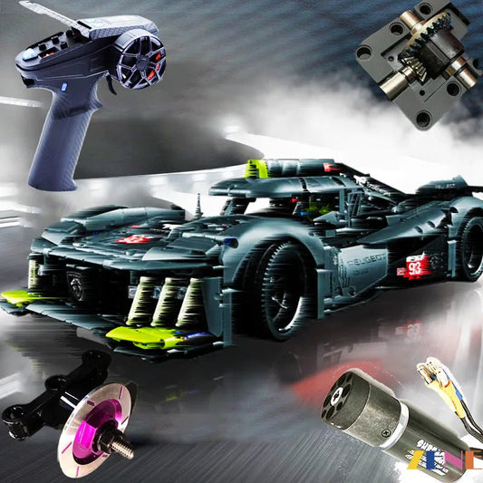 Power Functions Kit for PEUGEOT Hybrid Hypercar 42156 (High Performance) - DelsBricks Toys & CollectiblesLEGO Technic Motorized Power Functions KitDelsBricks Toys & CollectiblesZENE
