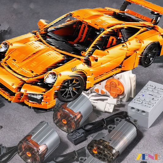 Power Functions Kit for Porsche 911 GT3 RS 42056 (Ver.2) - DelsBricks Toys & CollectiblesLEGO Technic Motorized Power Functions KitDelsBricks Toys & CollectiblesZENE