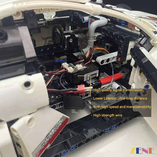 Power Functions Kit for Porsche 911 RSR 42096 (High Performance Brushless Motorized RC) - DelsBricks Toys & CollectiblesLEGO Technic Motorized Power Functions KitDelsBricks Toys & CollectiblesZENE