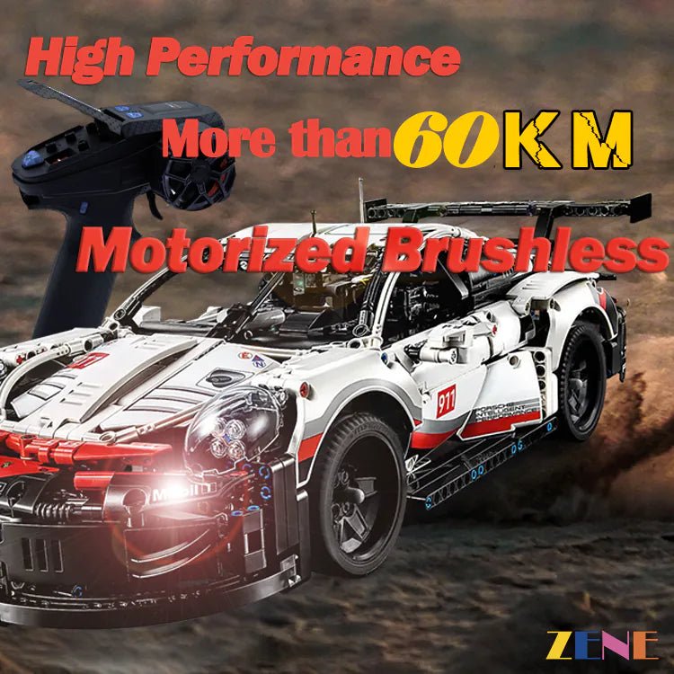 Power Functions Kit for Porsche 911 RSR 42096 (High Performance Brushless Motorized RC) - DelsBricks Toys & CollectiblesLEGO Technic Motorized Power Functions KitDelsBricks Toys & CollectiblesZENE