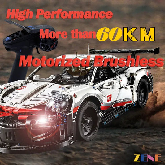 Power Functions Kit for Porsche 911 RSR 42096 (High Performance Brushless Motorized RC) - DelsBricks Toys & CollectiblesLEGO Technic Motorized Power Functions KitDelsBricks Toys & CollectiblesZENE
