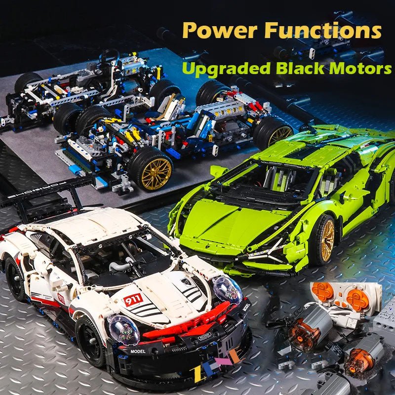 Power Functions Kit for Porsche 911 RSR 42096 Motor - DelsBricks Toys & CollectiblesLEGO Technic Motorized Power Functions KitDelsBricks Toys & CollectiblesZENE