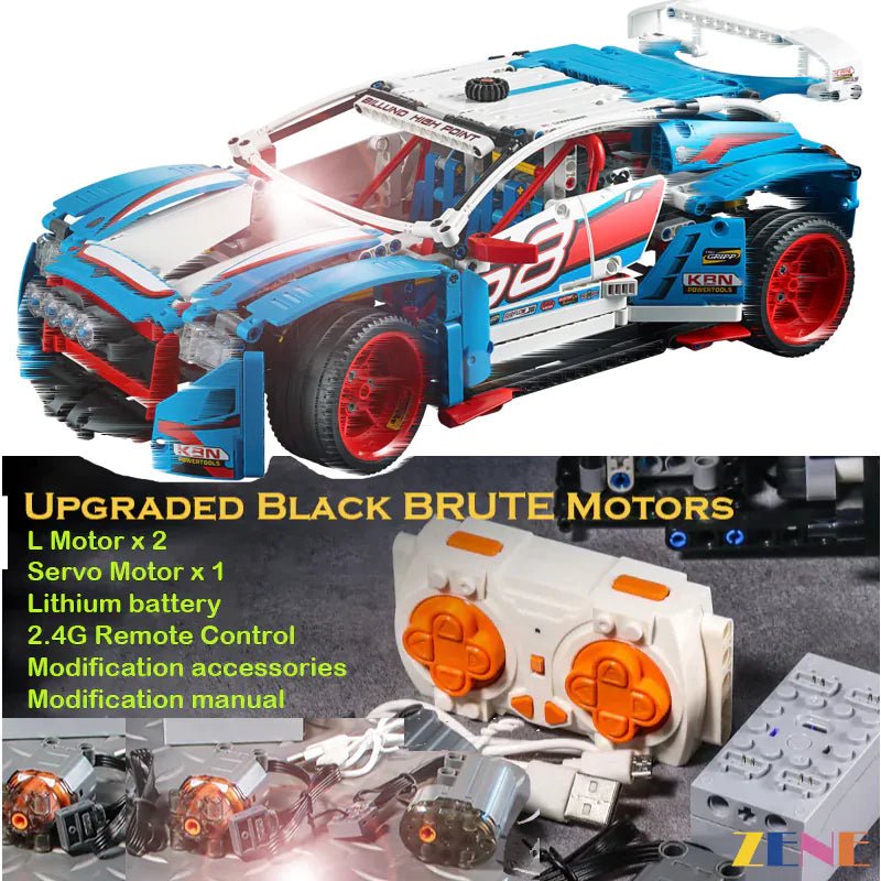 Power Functions Kit for Rally Car 42077 Motor - DelsBricks Toys & CollectiblesLEGO Technic Motorized Power Functions KitDelsBricks Toys & CollectiblesZENE