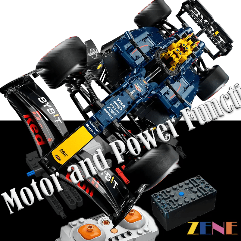Power Functions Kit for Red Bull F1 Car RB20 ORACLE 42206 - DelsBricks Toys & CollectiblesLEGO Technic Motorized Power Functions KitDelsBricks Toys & CollectiblesZENE