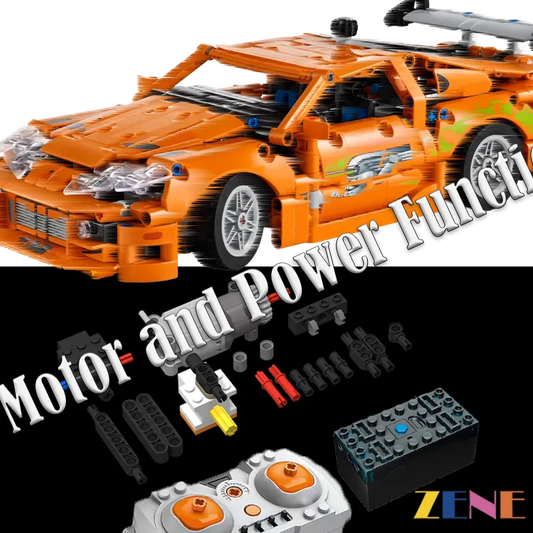 Power Functions Kit for Toyota Supra MK4 42204 Fast and Furious - DelsBricks Toys & CollectiblesMOC Power FunctionsDelsBricks Toys & CollectiblesZENE