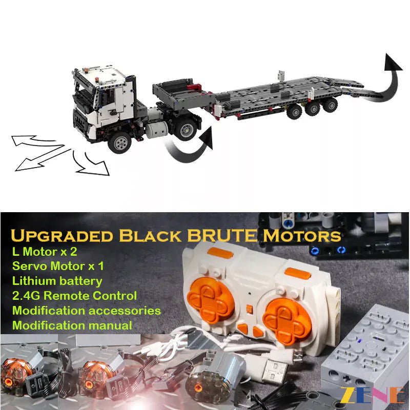 Power Functions Kit for Volvo FMX Truck & EC230 Electric Excavator 42175 Motorized - DelsBricks Toys & CollectiblesLEGO Technic Motorized Power Functions KitDelsBricks Toys & CollectiblesZENE