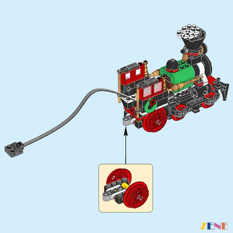 Power Functions Kit for Winter Holiday Train 10254 - DelsBricks Toys & CollectiblesLEGO Technic Motorized Power Functions KitDelsBricks Toys & CollectiblesZENE