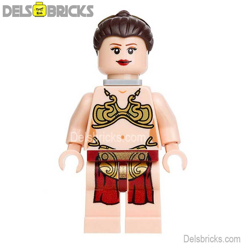 Princess Leia Slave Outfit from Return Of The Jedi | Lego Star wars Minifigures - DelsBricks MinifiguresLego Star Wars MinifiguresDelsBricks MinifiguresDelsbricks.com