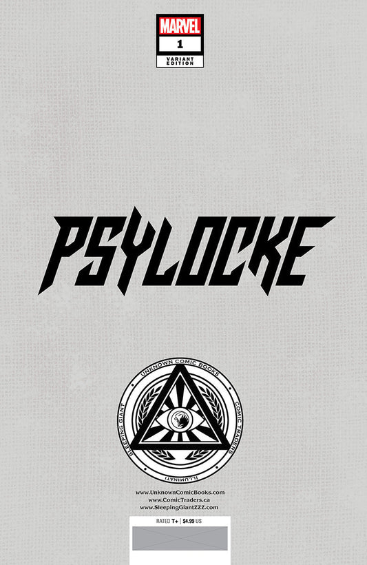 PSYLOCKE 1 UNKNOWN COMICS ALEXANDER LOZANO EXCLUSIVE VAR (11/13/2024) - DelsBricks Toys & CollectiblesCOMIC BOOKDelsBricks Toys & CollectiblesUnknown Comic Books