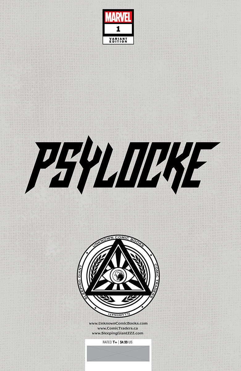 PSYLOCKE 1 UNKNOWN COMICS ALEXANDER LOZANO EXCLUSIVE VIRGIN VAR (11/13/2024) - DelsBricks Toys & CollectiblesCOMIC BOOKDelsBricks Toys & CollectiblesUnknown Comic Books